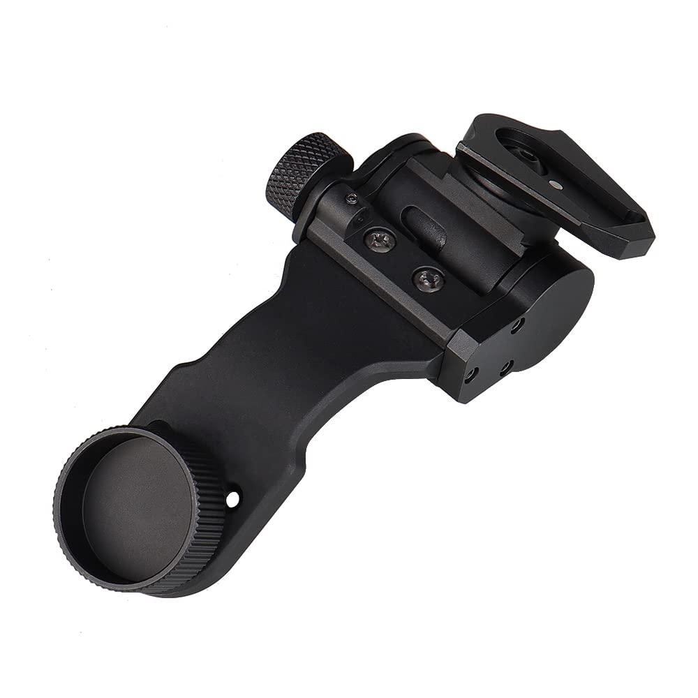 ET Dragon NVG mount quick-release button in action