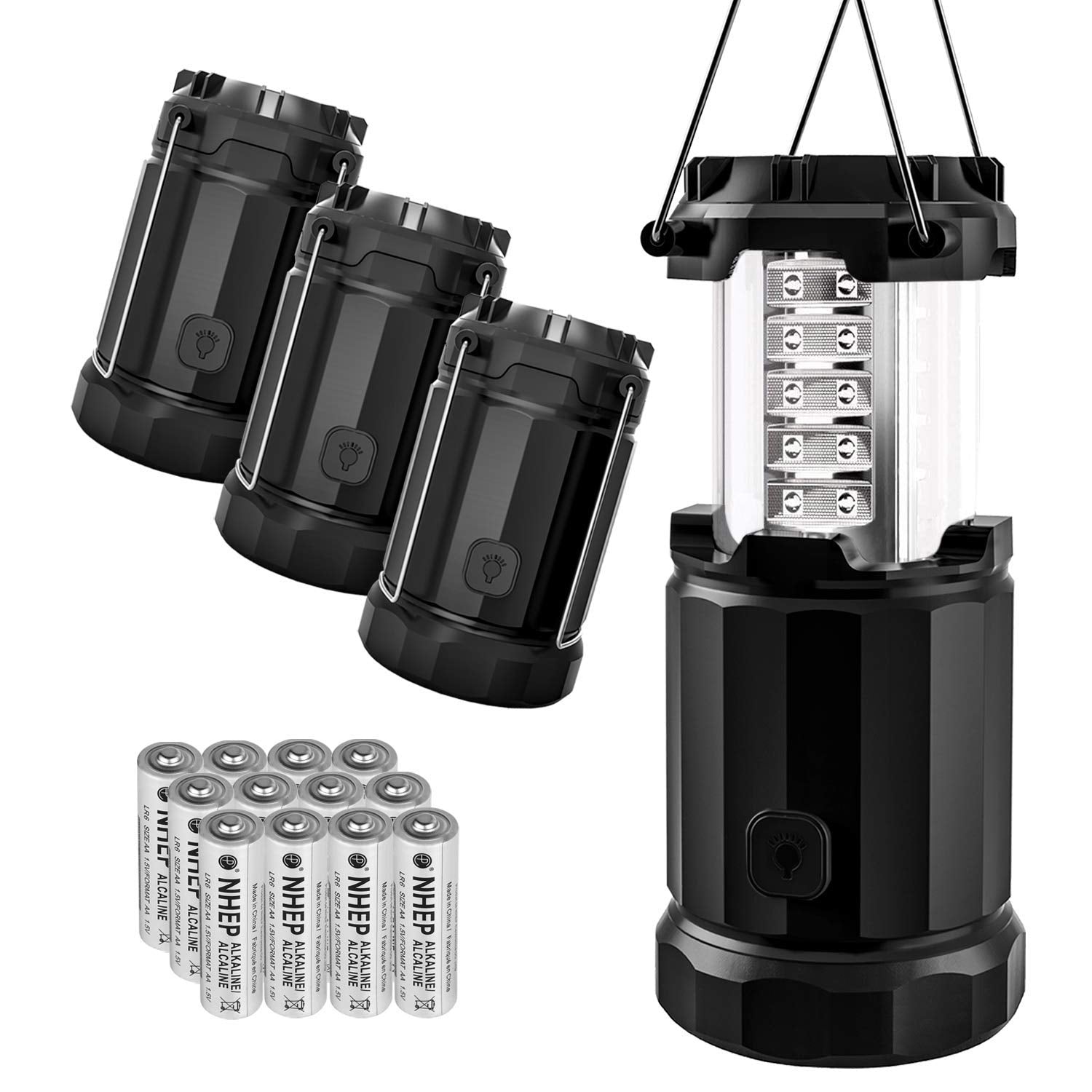 Etekcity camping lantern with 360° brightness for outdoor visibility