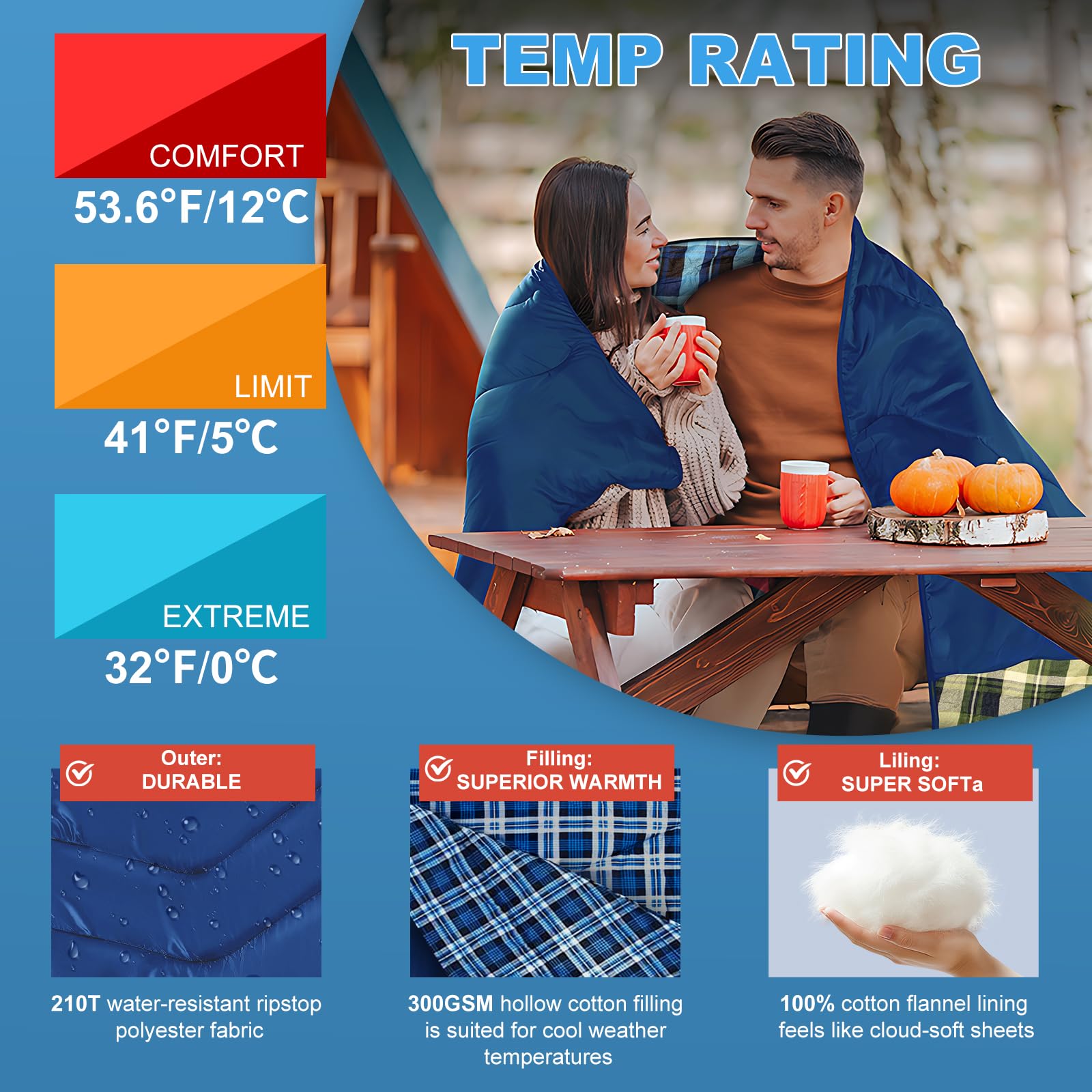 ETGLCOZY-machine-washable-sleeping-bag simplifies cleanup after outdoor adventures.