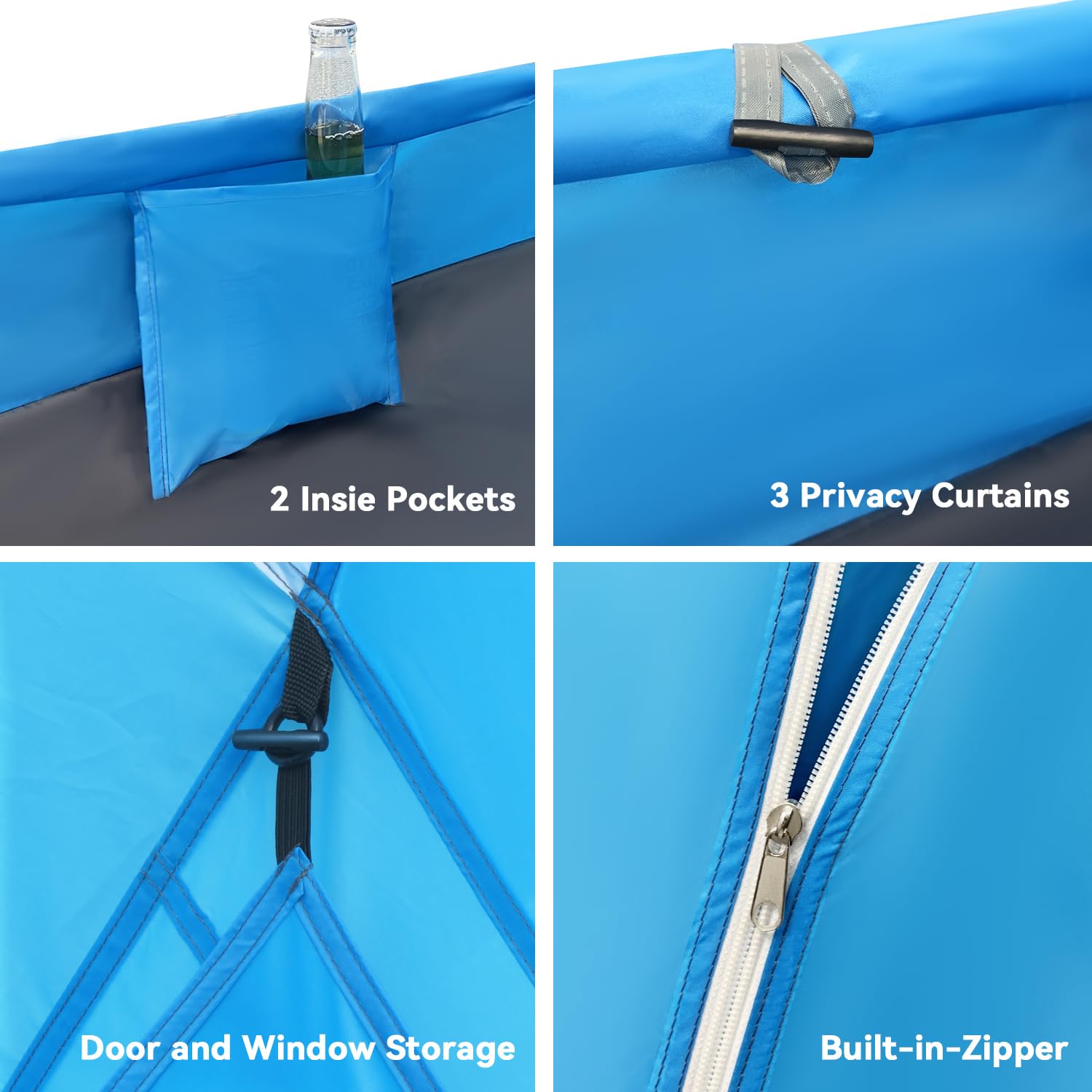 Etto Beach Tent family backyard setup for outdoor relaxation