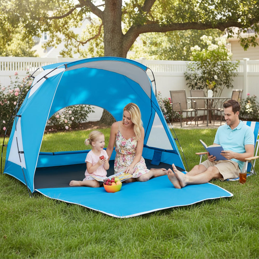 Etto Beach Tent rolled in its bag ready for travel