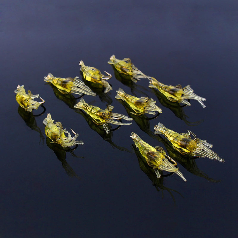 Eujgoov soft baits for DIY lures, lightweight design improves handling on the water
