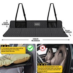 EULANT foldable car bed mattress carry-ready design for easy storage.