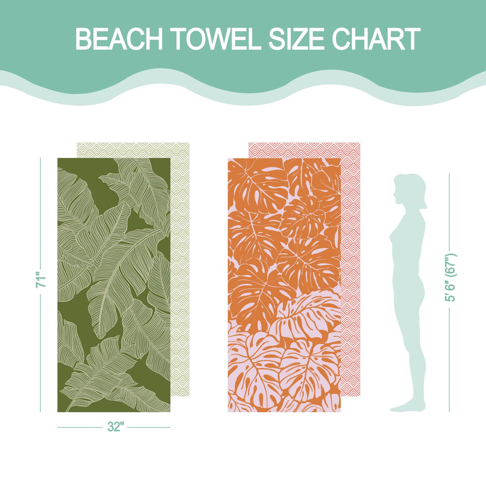 Eunzel fast-drying absorbent towel demonstrates rapid moisture pickup after swim.