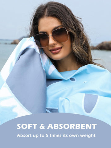 Eunzel machine-washable towel for convenient care after adventures.