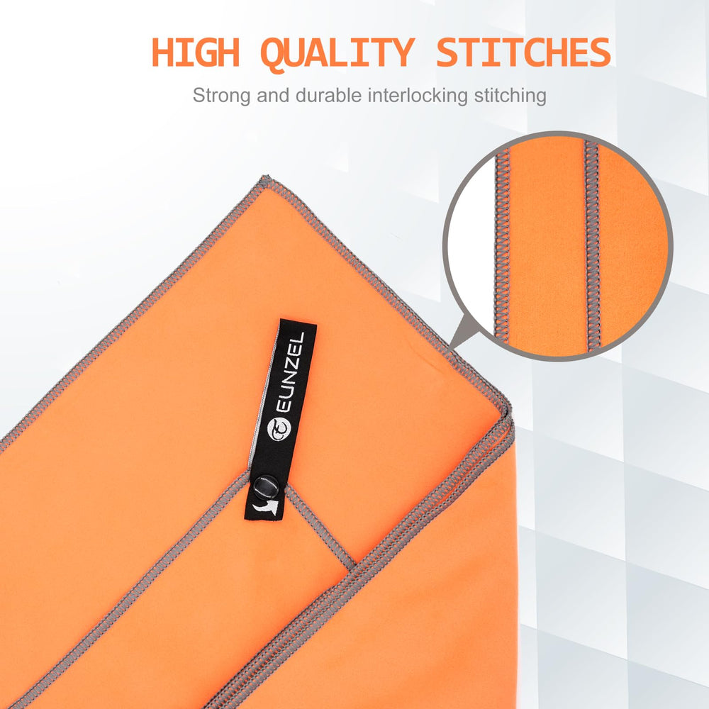Eunzel towel set carry bag shown for easy storage and transport