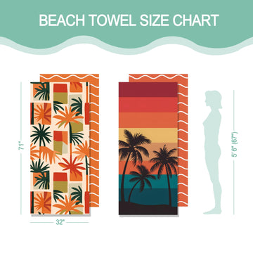 Eunzel towel quick-drying microfiber for fast drying after swims