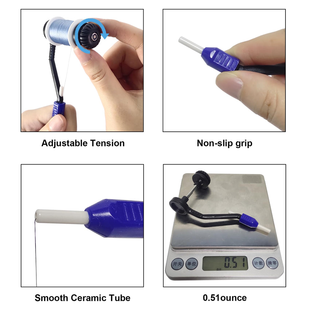 Drag Bobbin Holder for adjustable thread tension