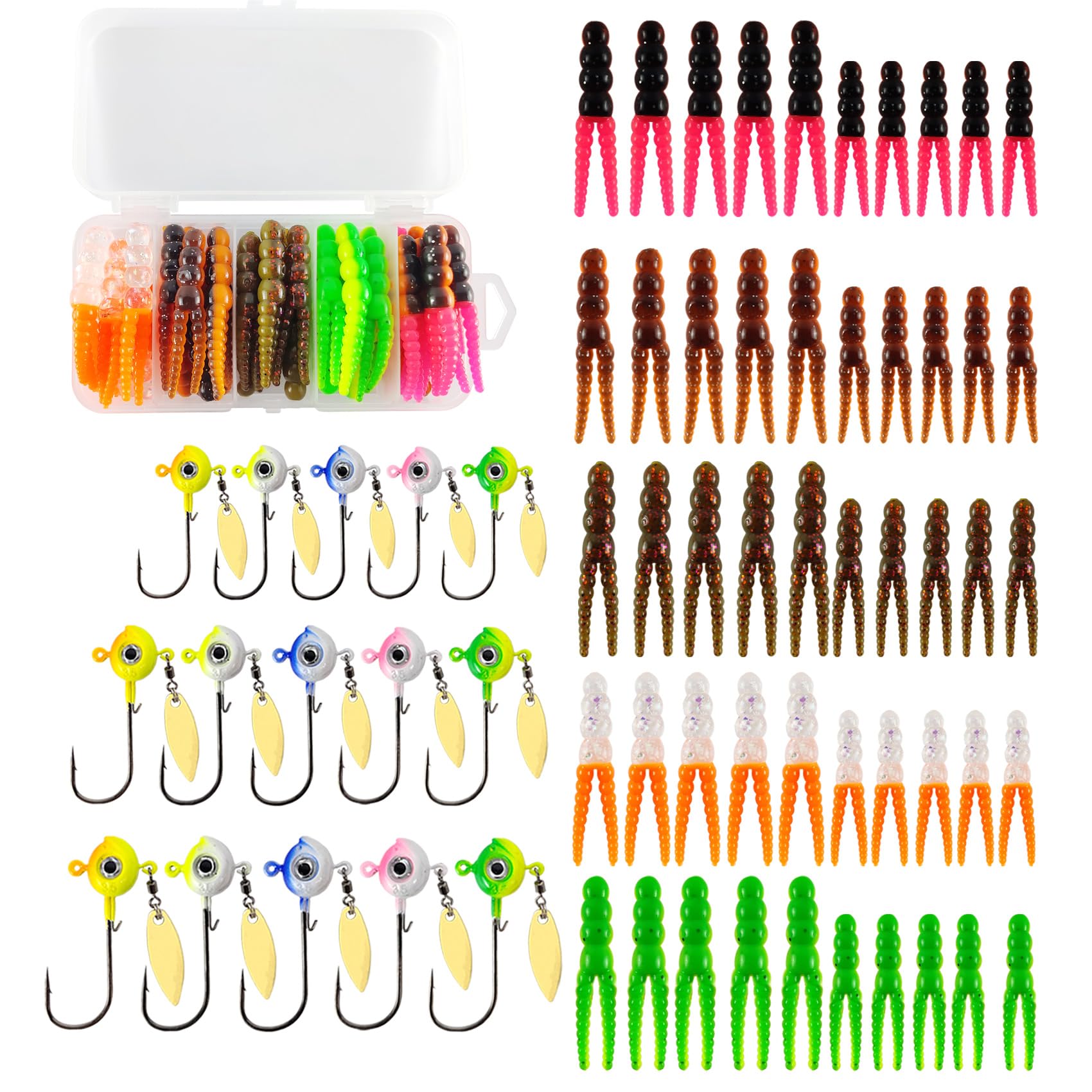 Product cover image for Eupheng Crappie Split-Tail Kit