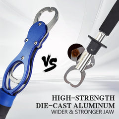 Widened jaw head for maximum strength and improved pull resistance