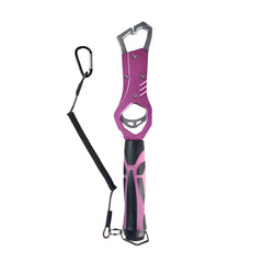 Eupheng 11.8 inch fish gripper with rustproof aluminum body and scale feature