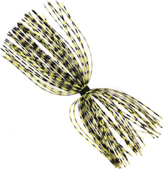 4.3-inch 8879 series silicone jig skirt with colored strands