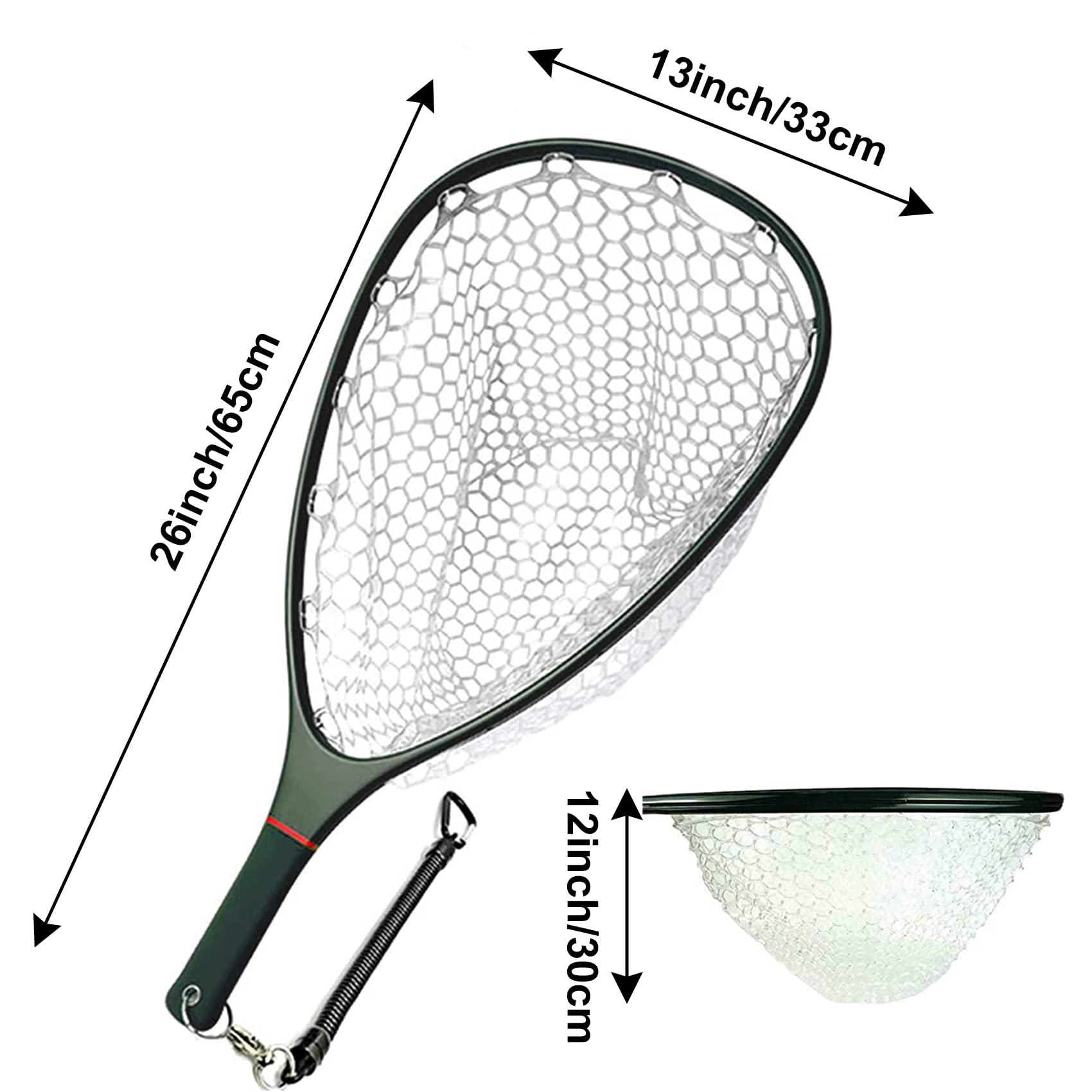 EUPHENG Aventik ghost-clear bag enabling gentle catch-and-release.