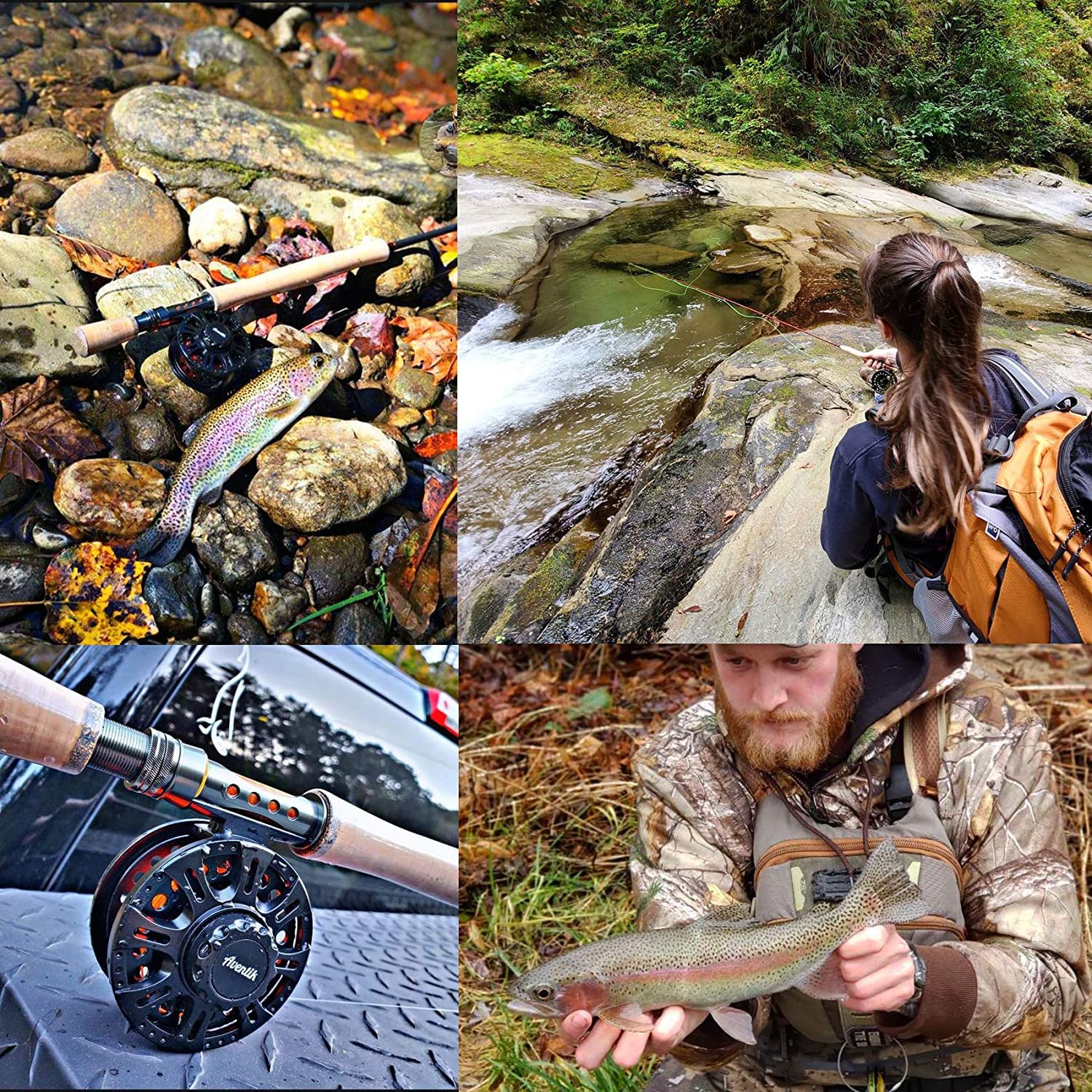 EUPHENG Aventik HVCE reel in hand shows ergonomic grip and quick retrieval.