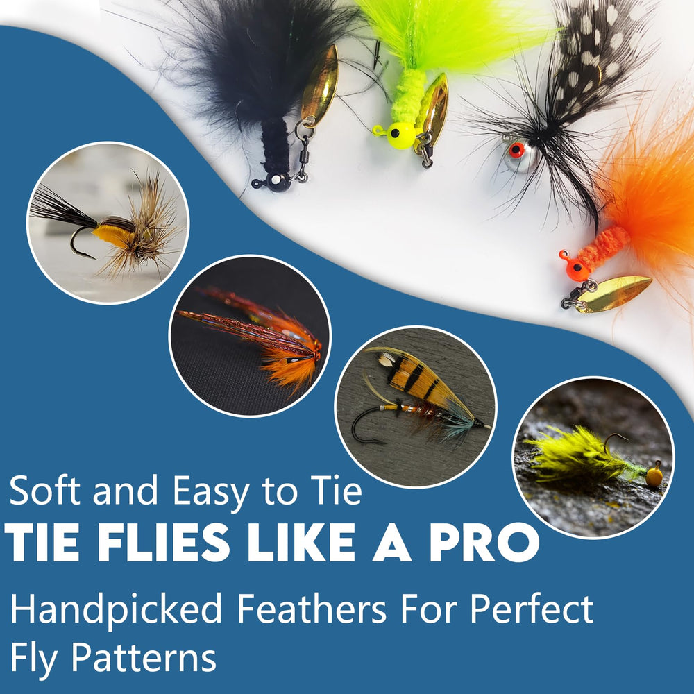 EUPHENG barbless competition hooks in four sizes enable precise presentations.
