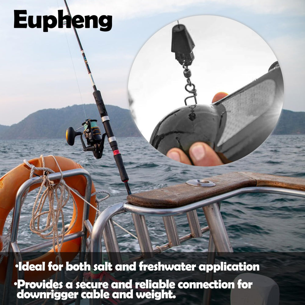 Ideal for saltwater and freshwater fishing with terminator kit