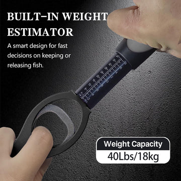Built-in weight estimation end-cap on Eupheng fish gripper