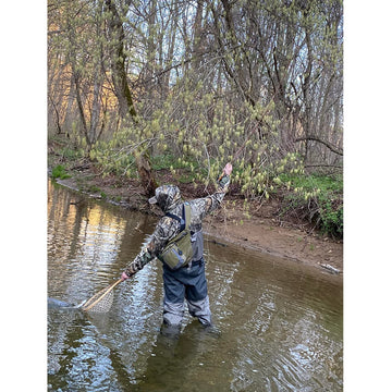 Ideal use in streams and small rivers with catch-and-release design
