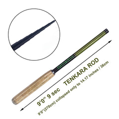 Eupheng cork handle provides secure grip in all conditions