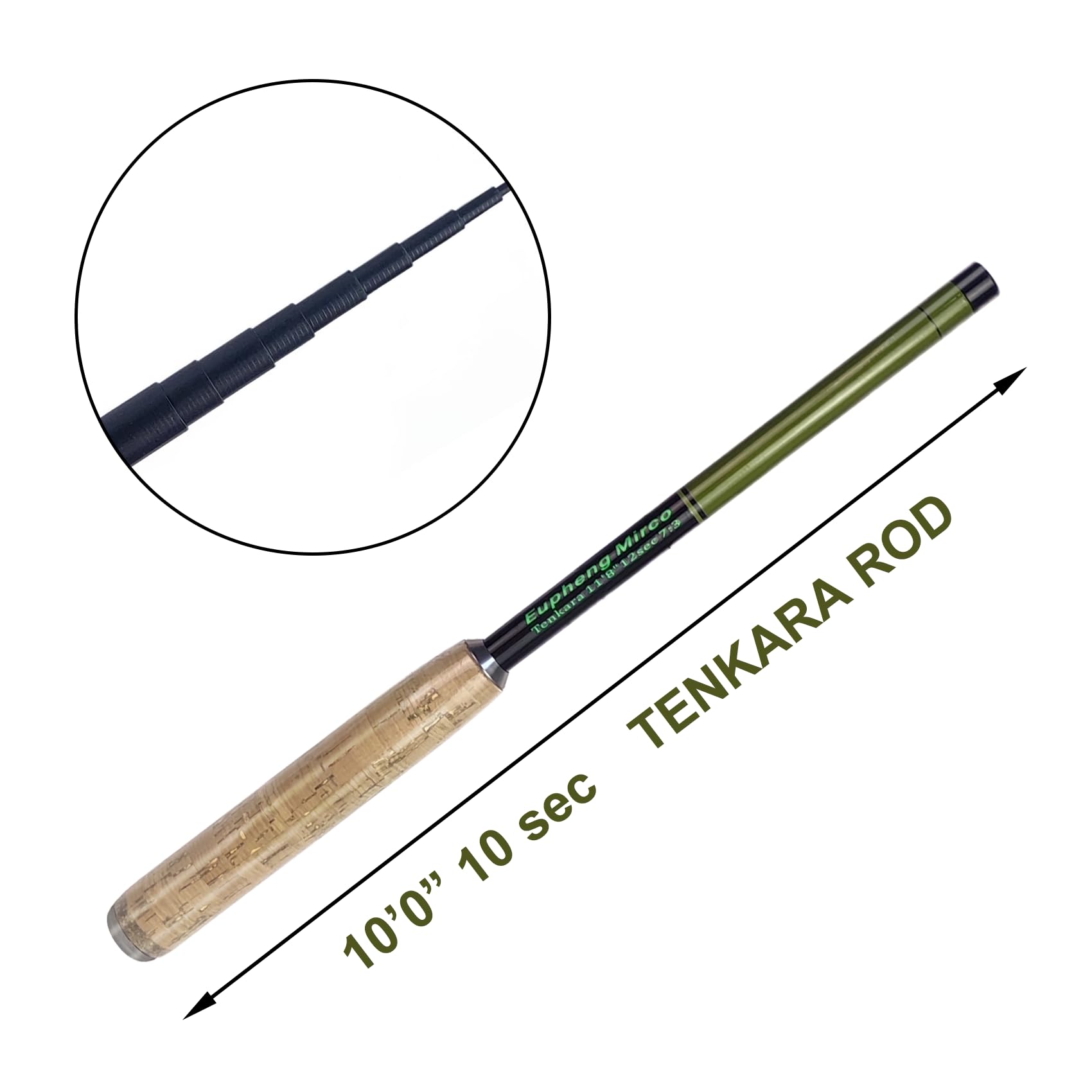 Eupheng Tenkara rod travel case ready for organized transport and protection.