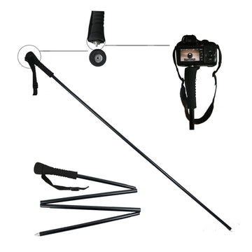 EUPHENG EVA grip with camera seat enables hands-free shooting.
