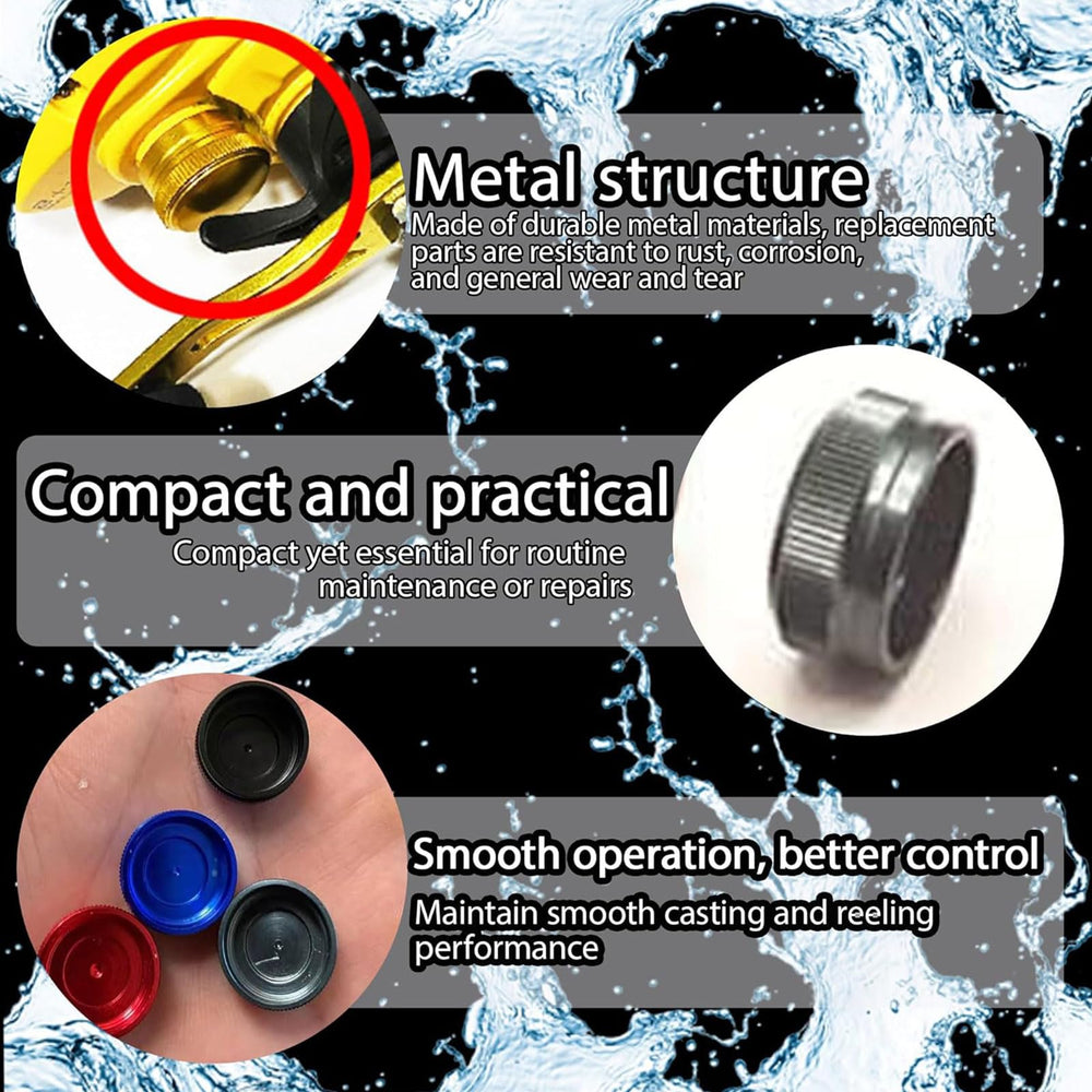EUQENE replacement parts for baitcasting reels with durable metal construction