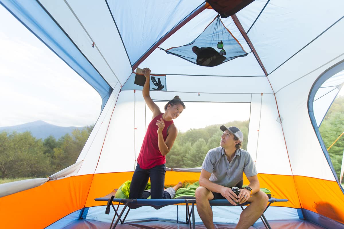 Copper Canyon LX extended fly over door for weather protection.