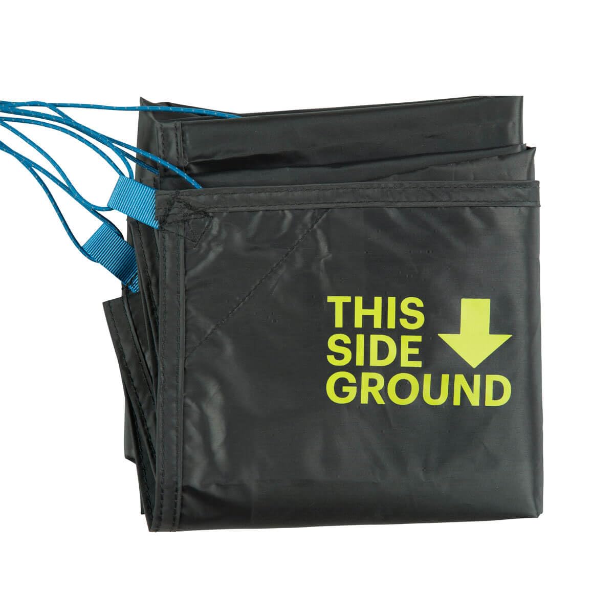 Eureka heavily-coated nylon footprint safeguards the tent floor against moisture and abrasion