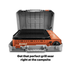 Eureka SPRK ceramic non-stick grate for easy searing