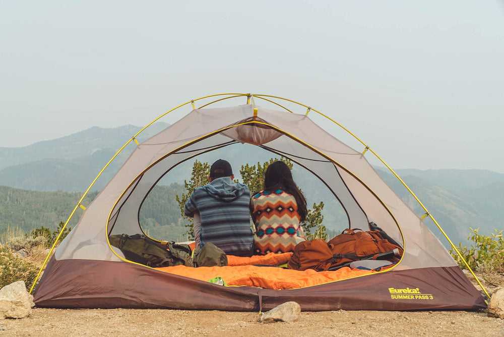 Eureka Summer Pass frame demonstrates rugged 8.5 mm aluminum support for stable setups.