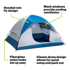 Eureka! Tetragon NX interior highlights gear loft and pockets for organization