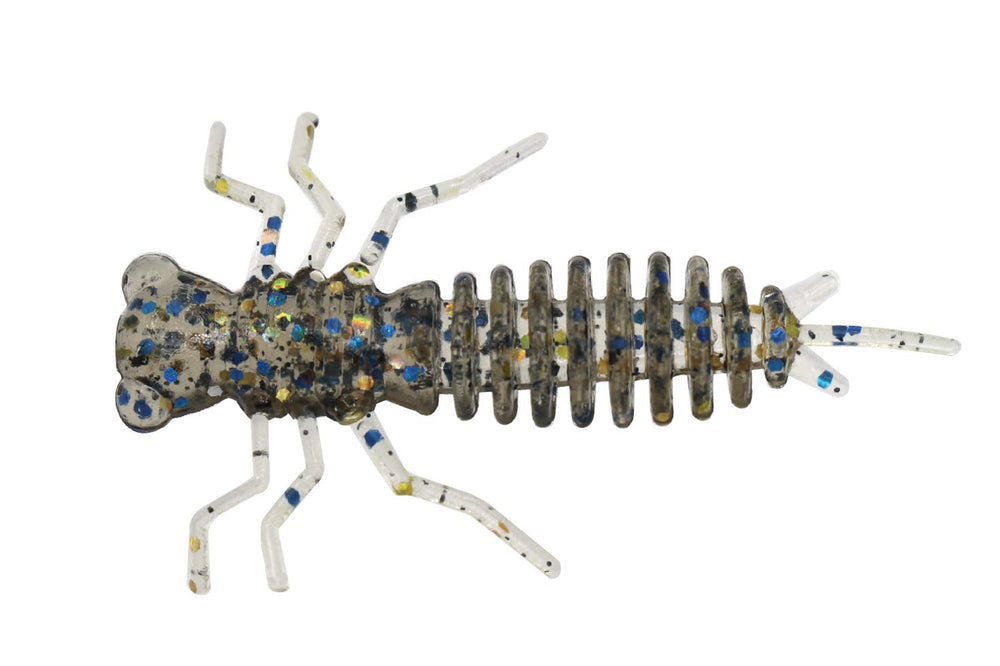Eurotackle Anisoptera dragonfly larvae soft lure for trout and crappie fishing.
