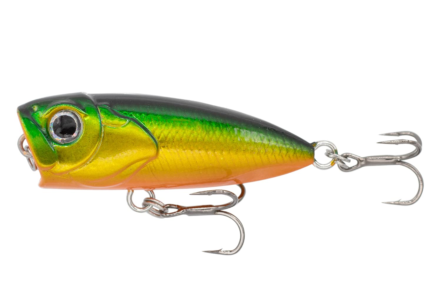 Eurotackle Z-Popper 1.75 Fire Tiger topwater lure ready for nimble topwater action