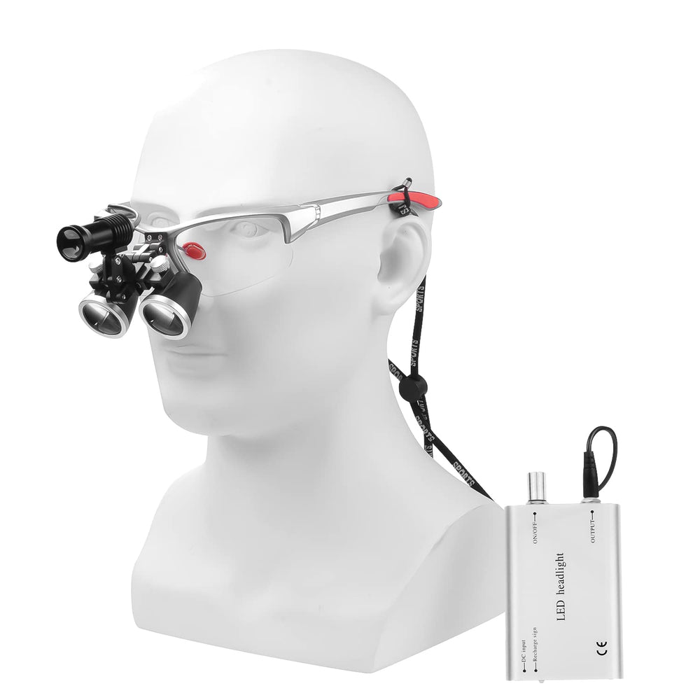 Multi-coated optical glass lenses provide clear, wide field of view