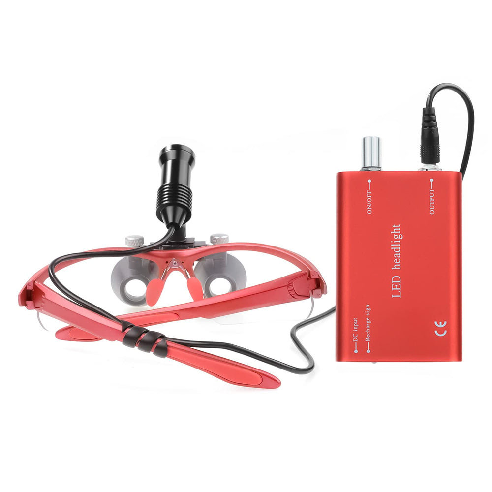 Rechargeable Li-ion battery powering the EustomA headlight
