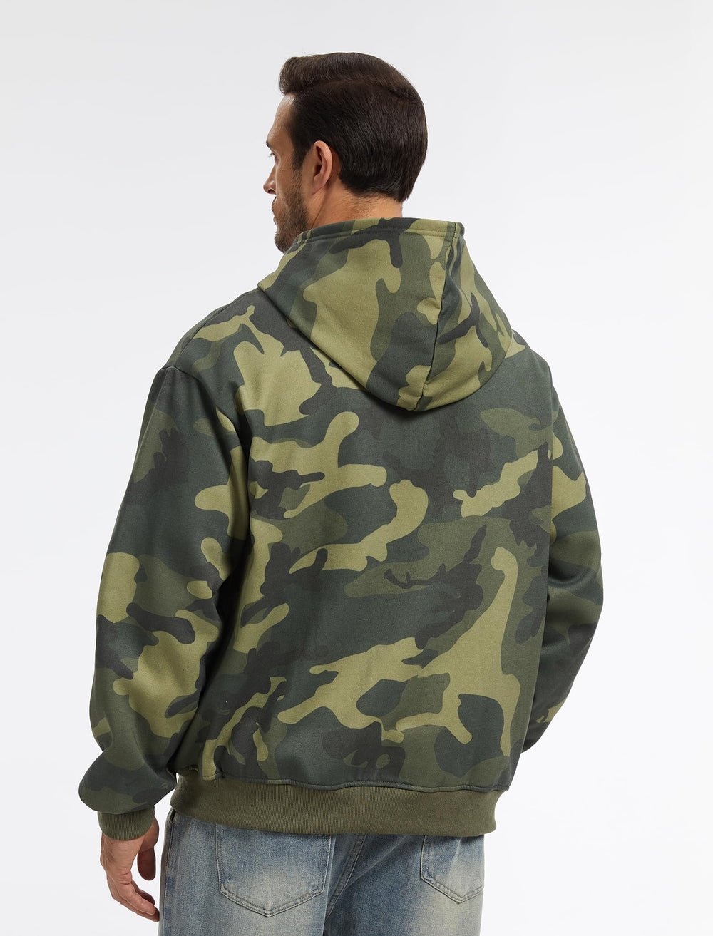 Eutten hooded sweatshirt ribbed cuffs and hem trap warmth.