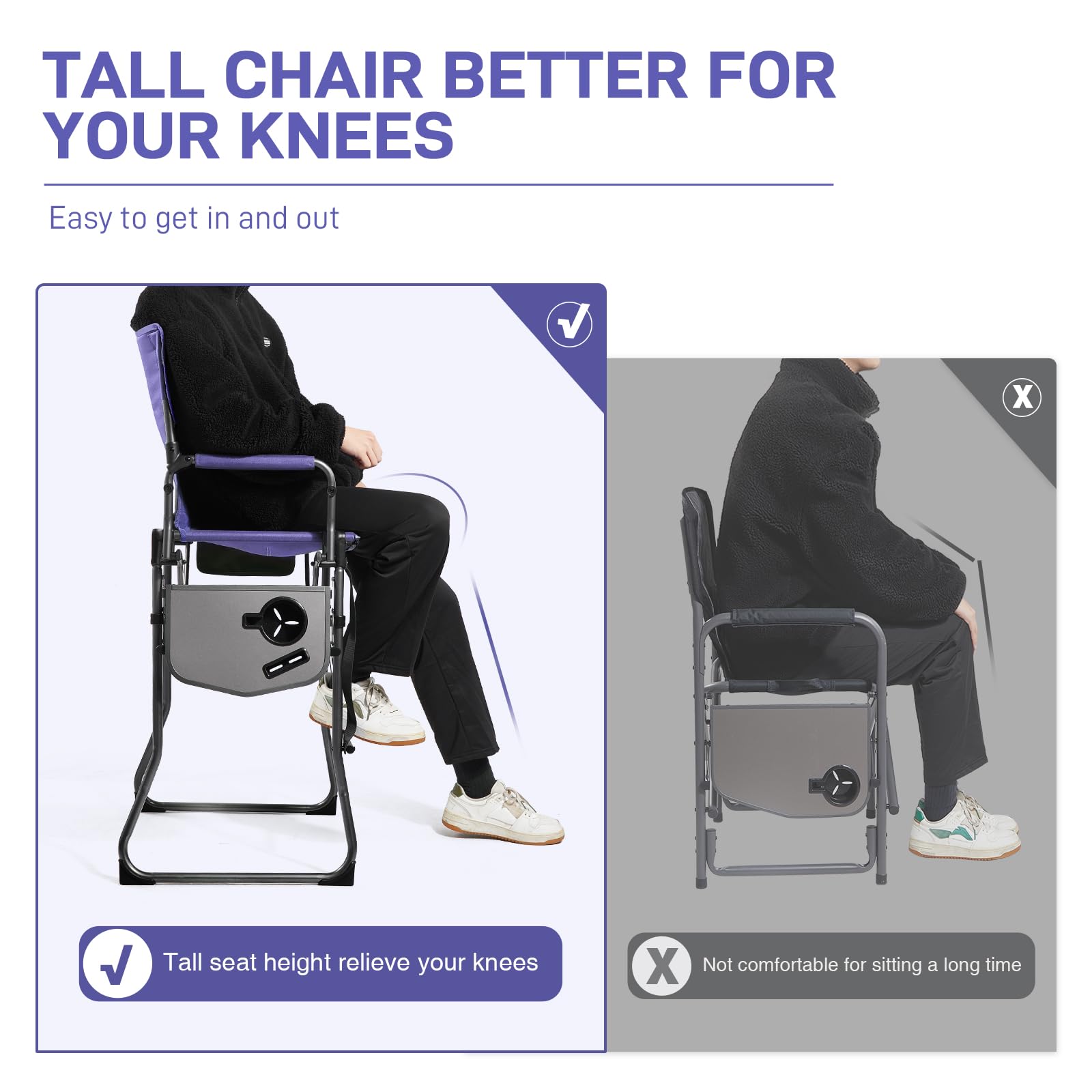 Ever Advanced chair supports up to 350 lbs for versatile use.