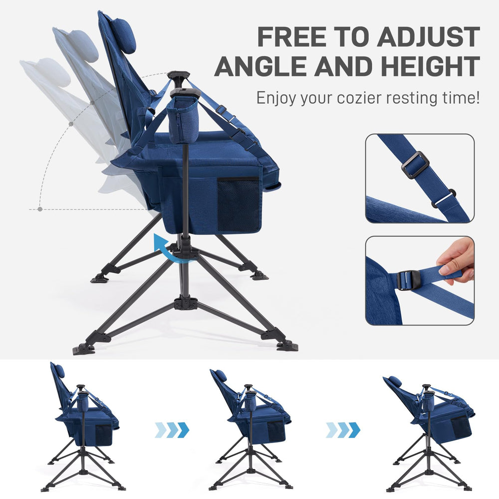 Ever Advanced 5s setup mechanism for quick, tool-free unfolding and use.