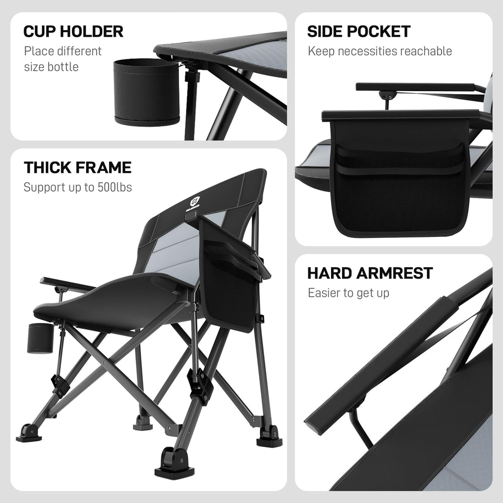 Ever Advanced oversized chair helps you stretch out during camping