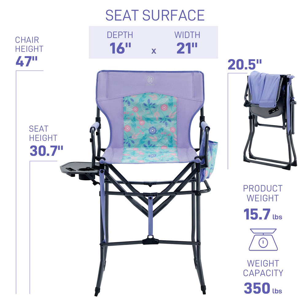 Ever Advanced compact travel-size chair for easier transport.