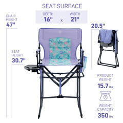 Ever Advanced compact travel-size chair for easier transport.