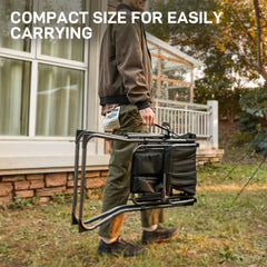 EVER ADVANCED chair features a 30.7-inch seat height for easy seating