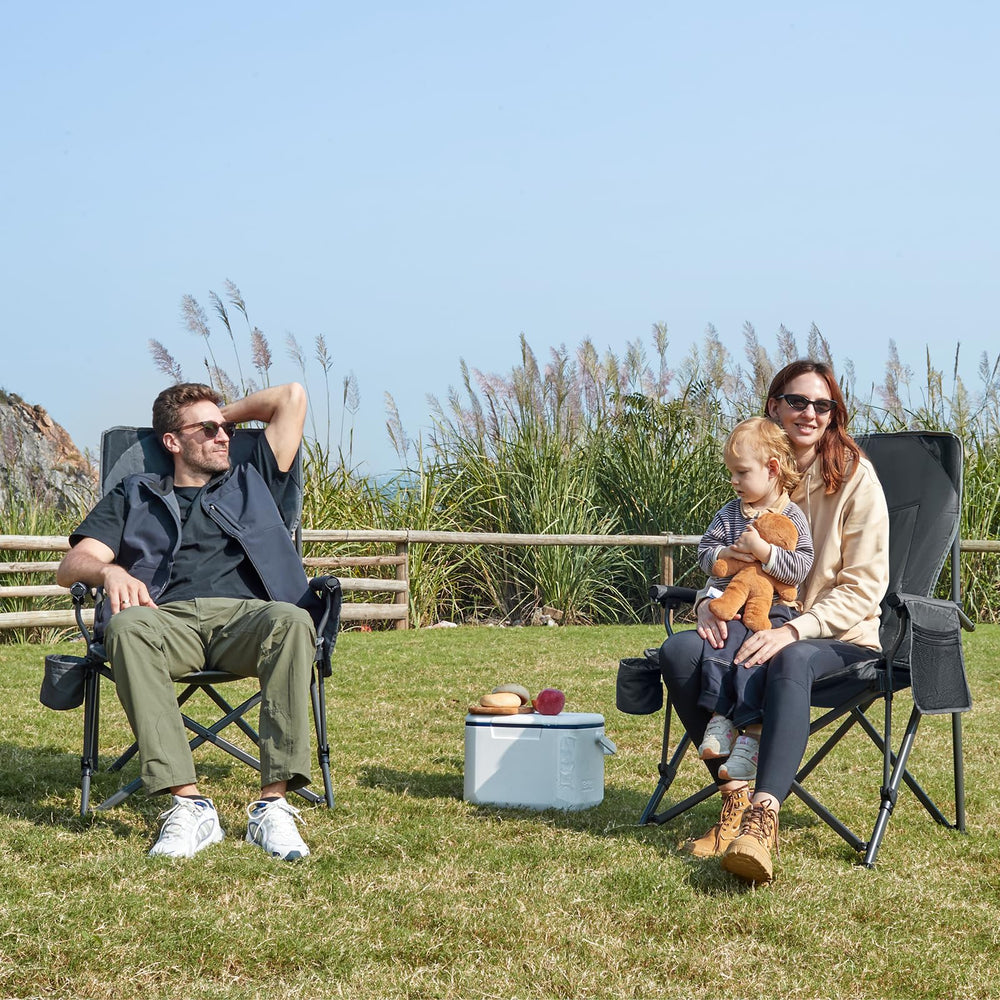 EVER ADVANCED heavy-duty frame supports up to 500 lbs for stable outdoor seating