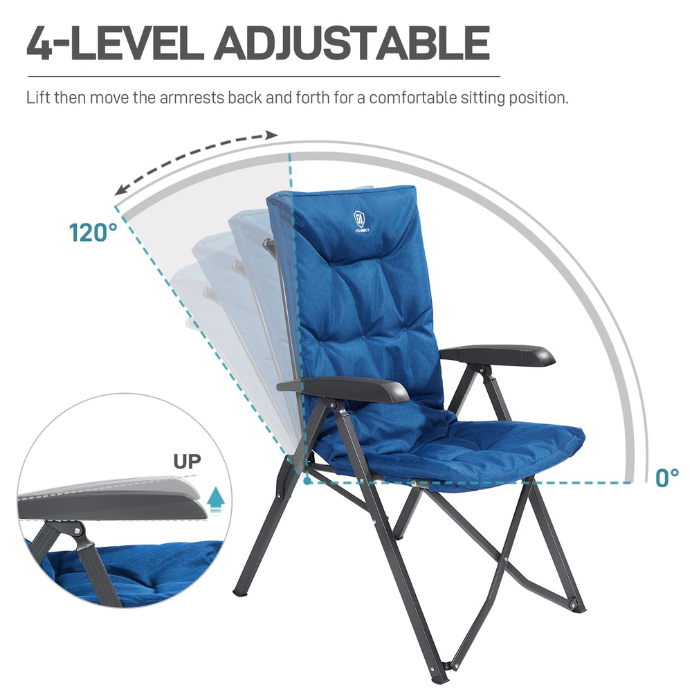 EVER ADVANCED heavy-duty steel frame ensures sturdy support for up to 300 pounds.