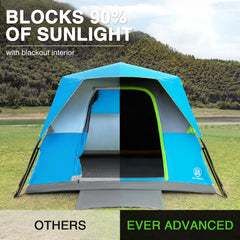 Ever Advanced instant-setup cabin tent in 60-second setup.