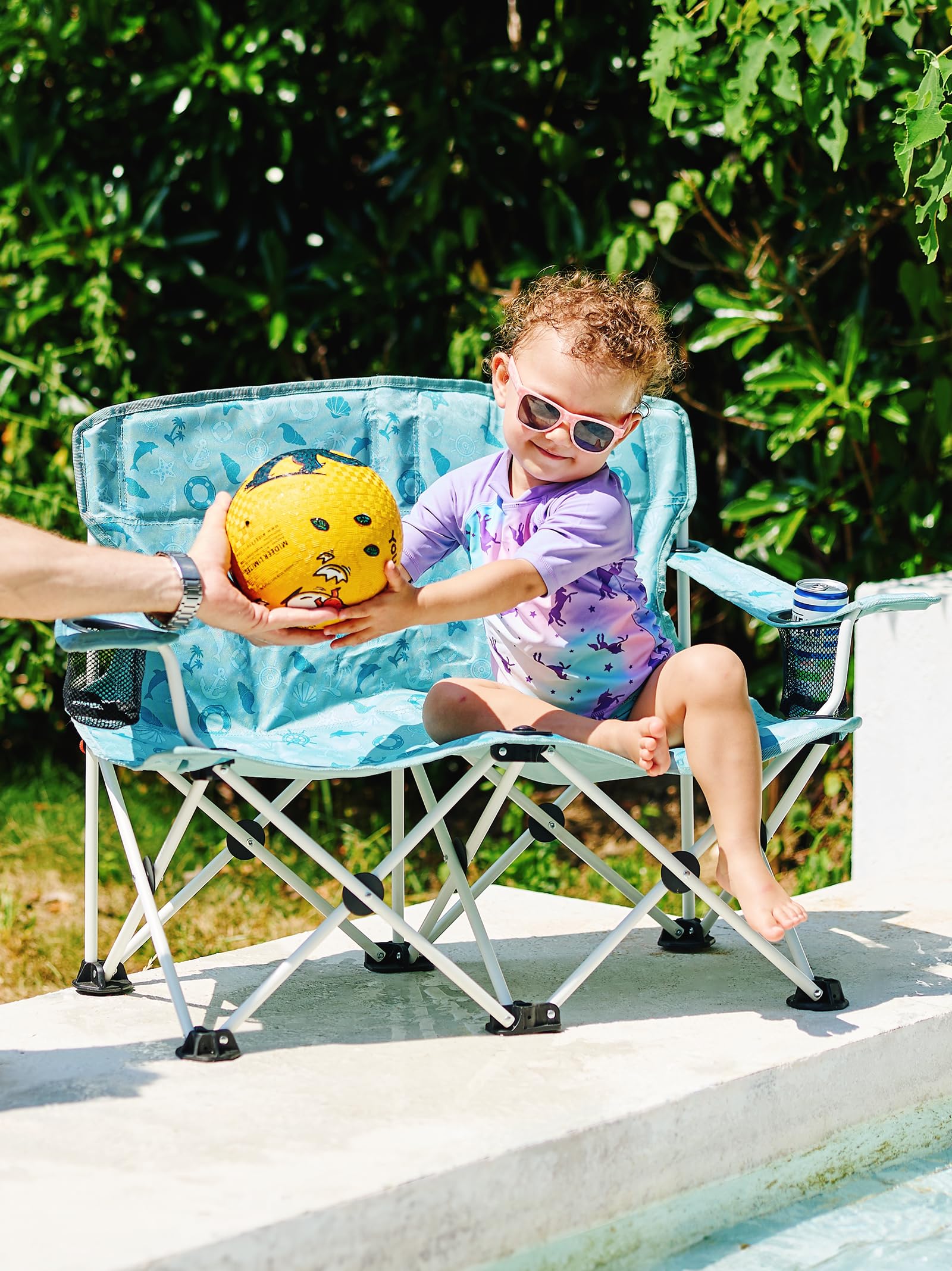 ever advanced kids double camping chair safety-first setup and portable design for families