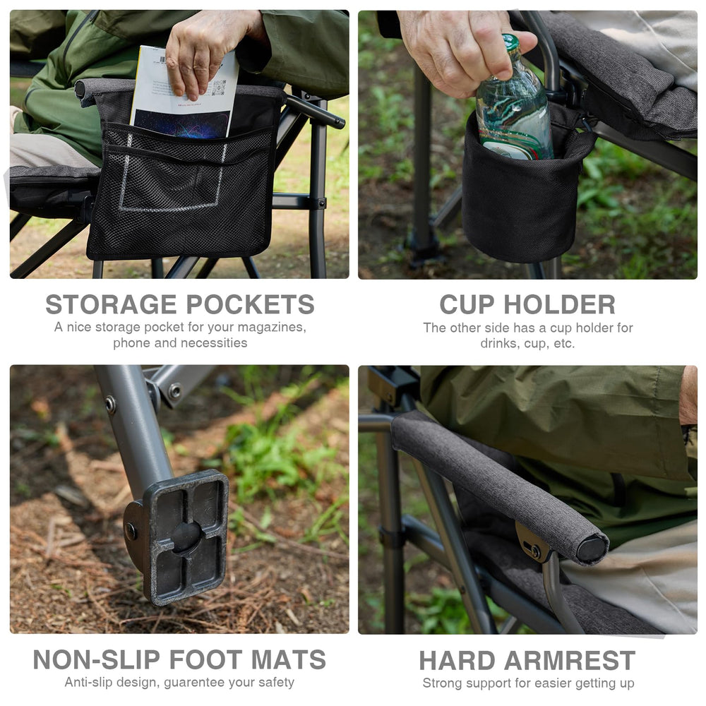 Ever Advanced portable collapsible design folds easily for travel and storage.