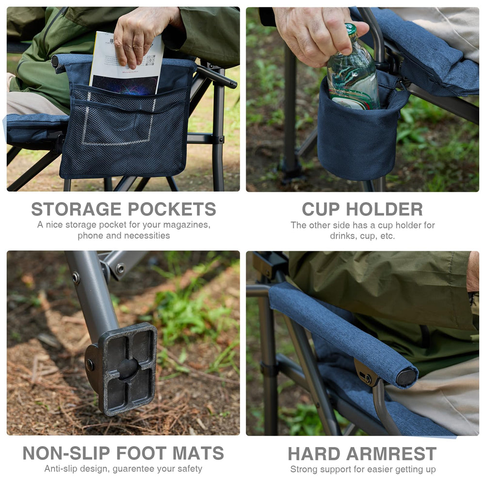 Ever Advanced portable design folds compactly for easy transport and storage.
