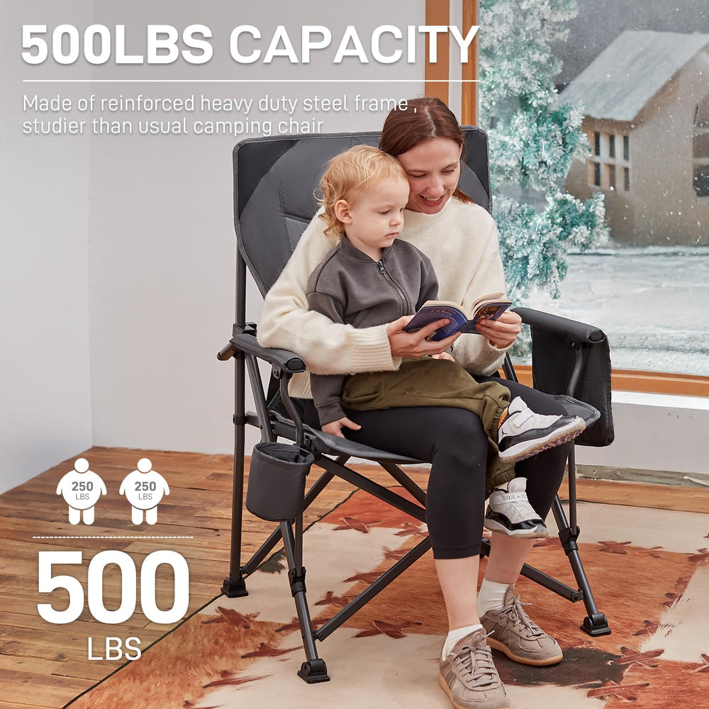 EVER ADVANCED chair weighs 16.4 lbs for easy transport and storage