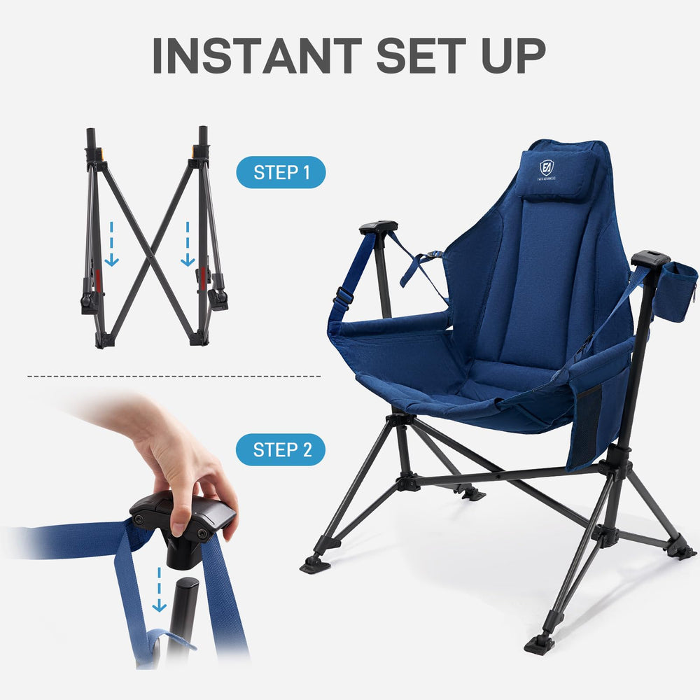 Ever Advanced wide seat area enhances comfort for extended seating sessions.